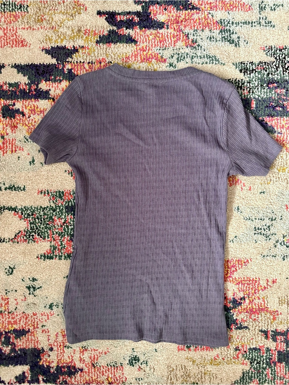Pilcro textured Rib layering Tee - Picture 3 of 3
